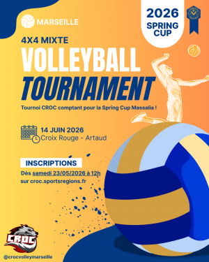 Tournoi CROC + Massalia Spring Cup